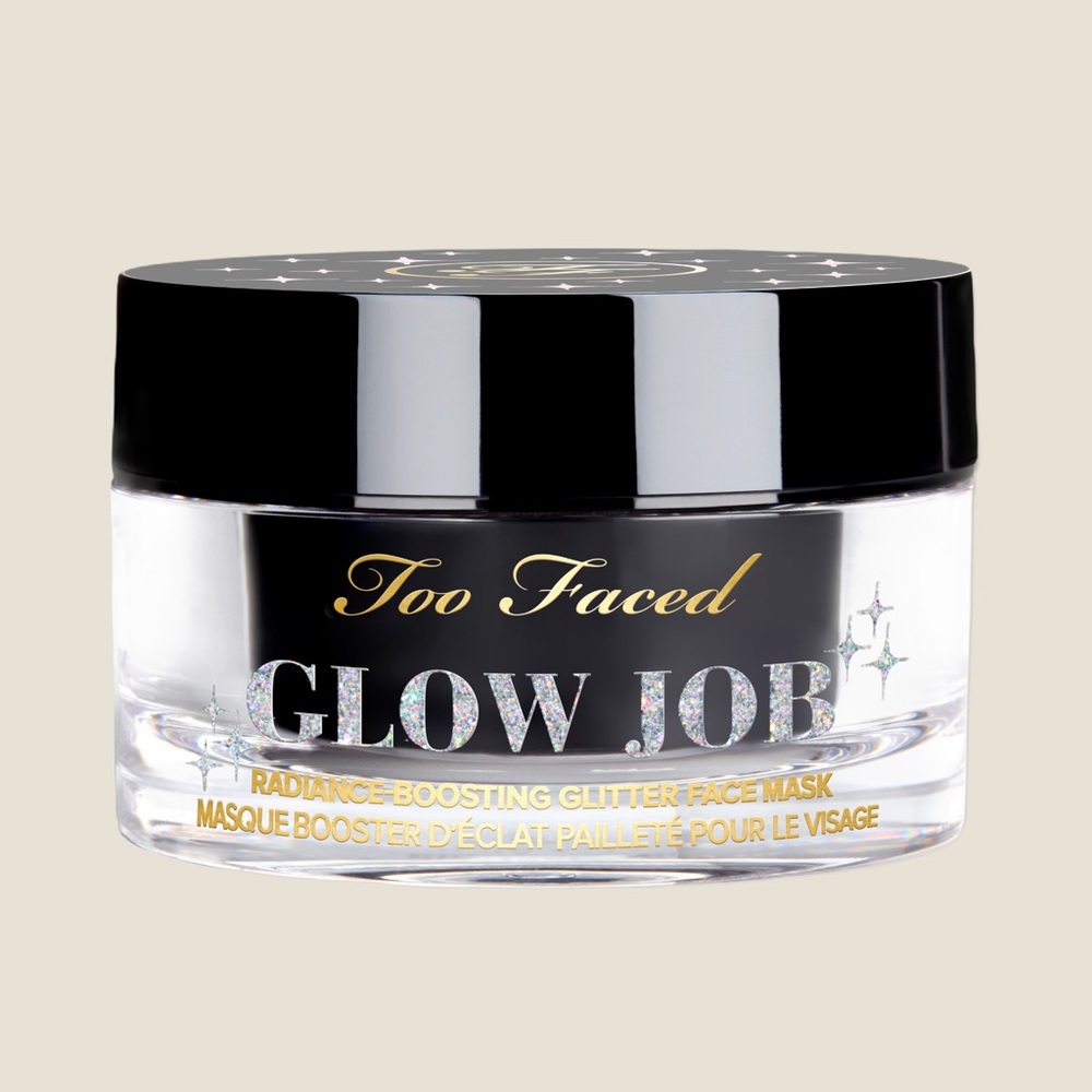 TOO FACED GLOW JOB Radiance Boosting Glitter Mask